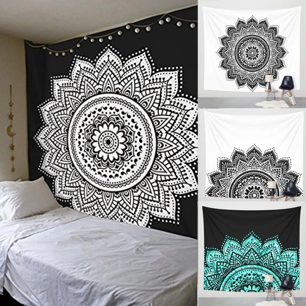 

Wall Hanging Tapestry Table Cloth Bedspread Beach Towel Mat Blanket Table Decor Jun8 Professional High quality Drop Shipping