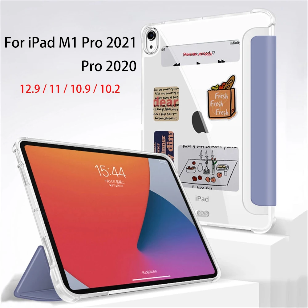 Per Il 2021 Ipad M1 Pro 12.9 Custodia Ipad 10.2 7Th 8A Generazione Capa Astuccio Per 2020 Ipad Air 4 10.9 Custodia M1 Pro 11 Custodie Funda