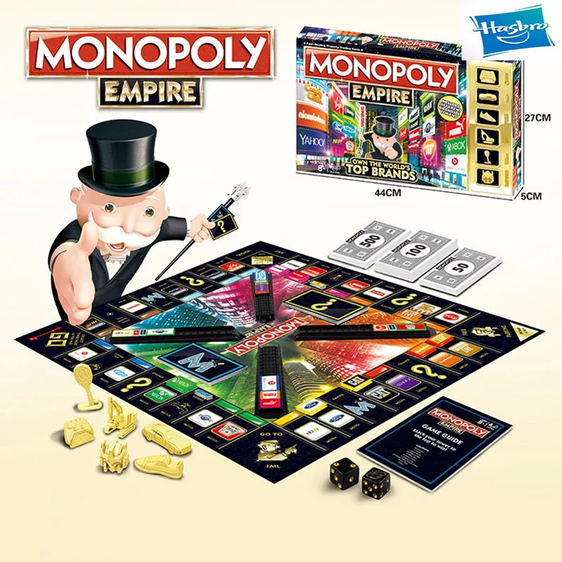 

Educational Toys Classic English & Russian Monopoly Game Board Hasbro Monopoly Game Adult Family Gaming Together Popular Fans