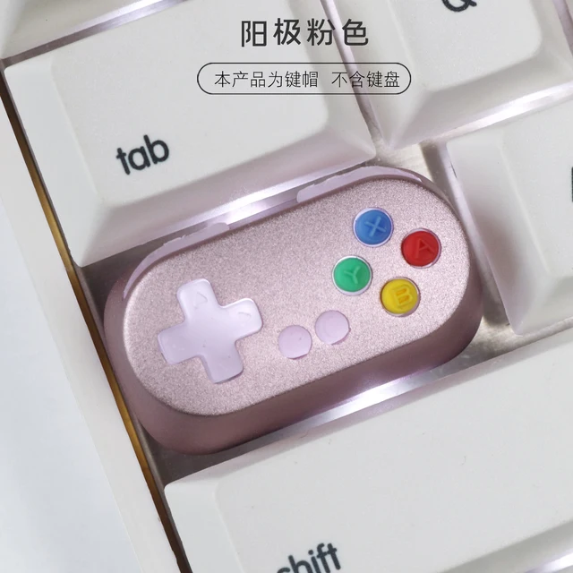 1pc Holyoops Aluminium Alloy Key Caps For Xbox Ps4 Switch Game Machine Handle Metal Backlit Capslock Key Cap Mice Keyboards Accessories Aliexpress