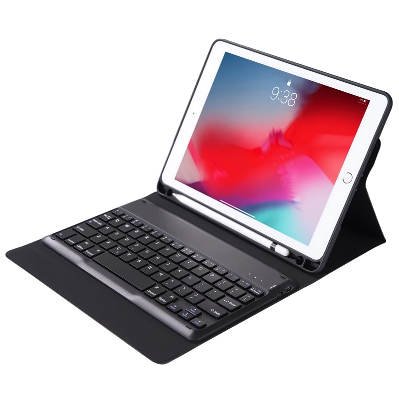 Чехол для клавиатуры со встроенным держателем для карандашей для Ipad Air 2 /Ipad Pro 9,7 дюймов-Slimshell чехол-подставка с магнитным креплением