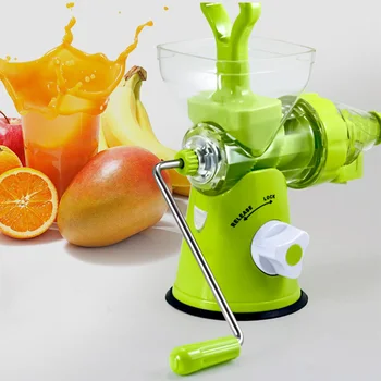 

DIDIHOU Manual Hand Juicer Multifunction Household Fresh Fruit Extractor Kitchen Tool Fruit Vegetable Juicer Suction Base