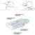 Шейная подушка для боли в шее Memory Foam Pillow Контурные ортопедические подушки