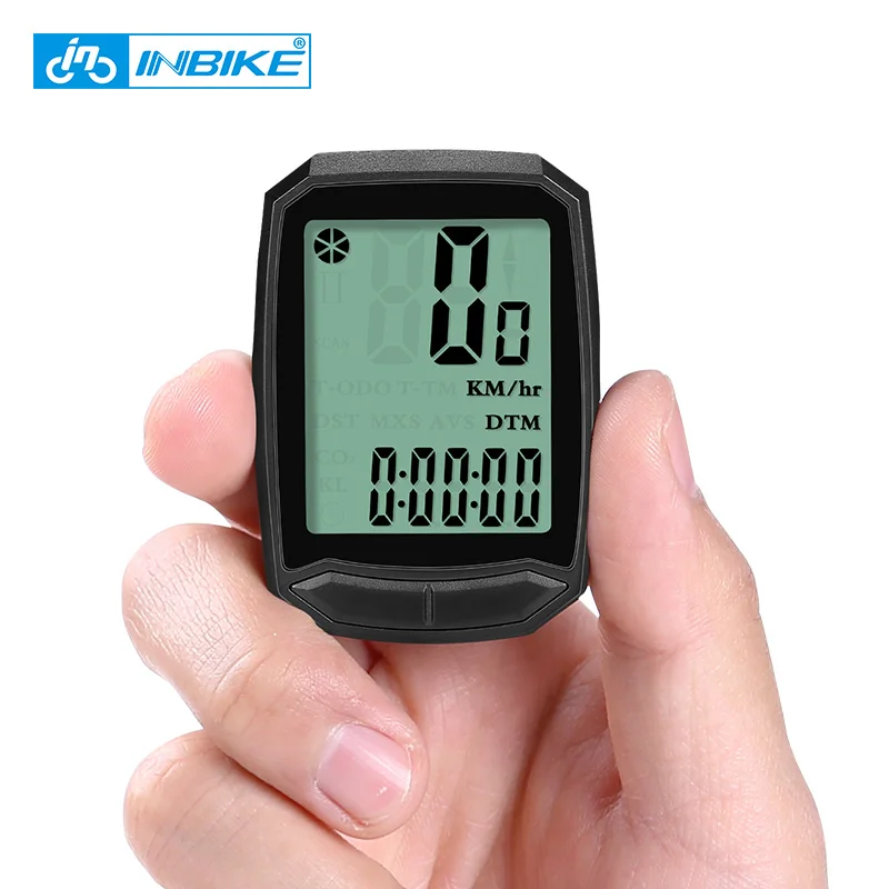 Велосипедный компьютер INBIKE IC528 водонепроницаемый цифровой спидометр