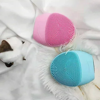 

Electric Massage Brush Lasting Waterproof Deep Pore Cleaning Exfoliating Ultrasonic Facial Cleansing Brush Washing Machine