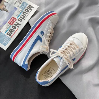 

Spring White Casual Canvas Shoes Men Espadrilles Comfortable Design Non Slip Vulcanize Shoes Men Canvas Sneakers zapatos de lona