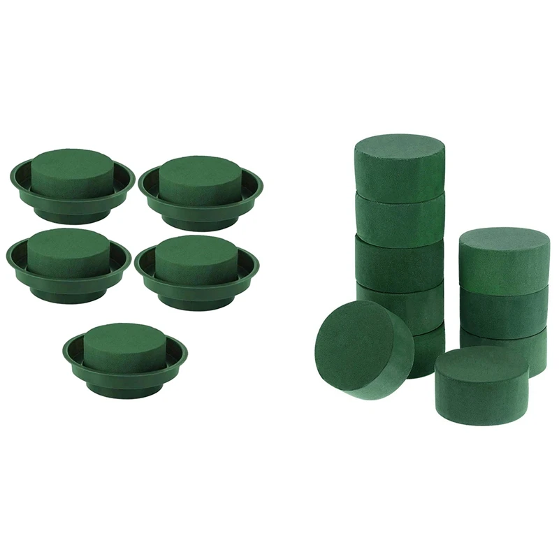 FOR FRESH FLOWERS. 10X WET FLORAL FOAM CYLINDERS 