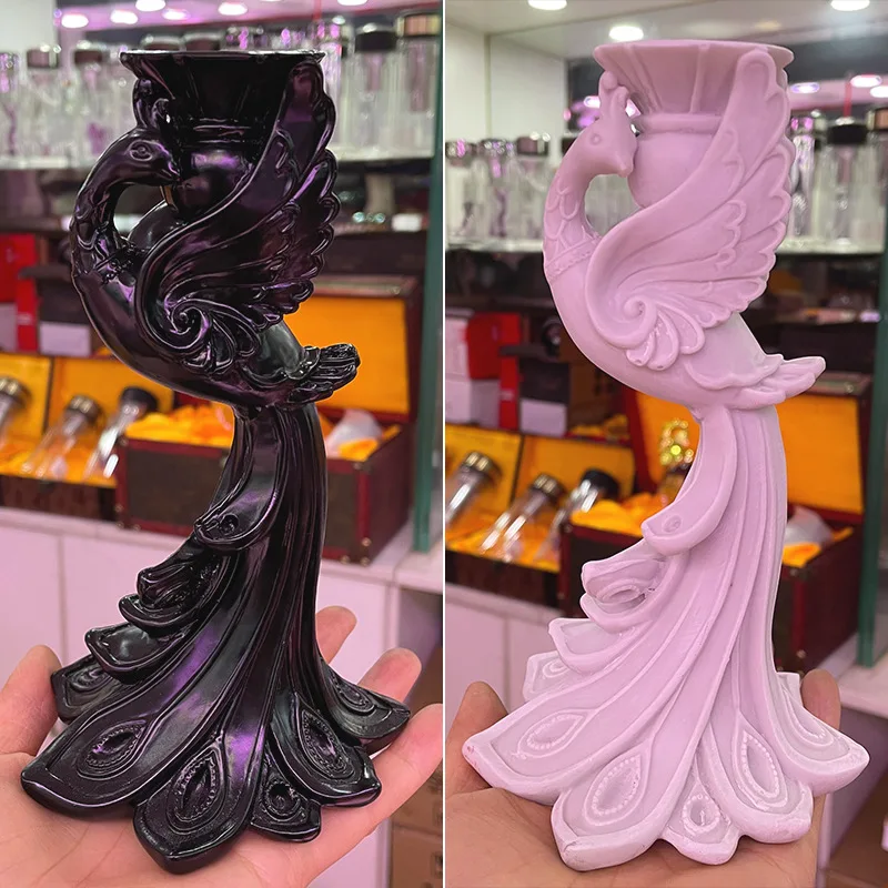 

Resin phoenix base Stand Crystal Spheres Display Balls Holder Creative ornaments Home Decor