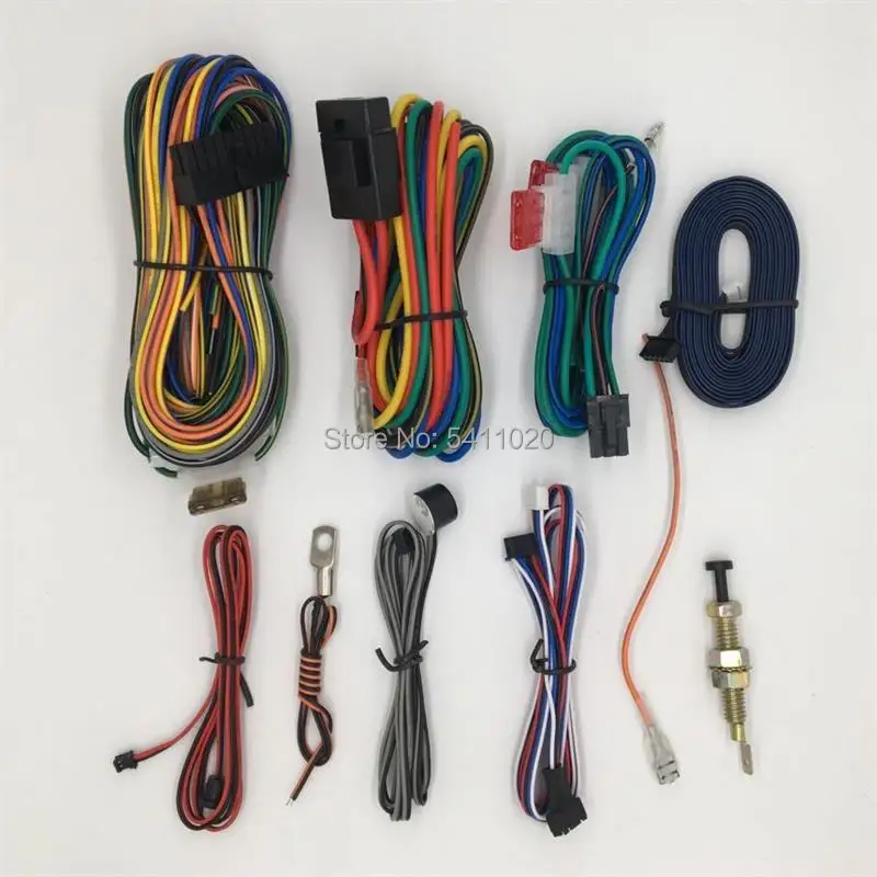 

B9 Complete harness, cables, wires For Original Russian Engine Start Starline B9 2-way car alarm system