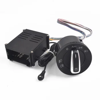 

Car Chrome Light Switch Auto lamp Sensor Light For VW Transporter Multivan caravelle T5 T6 + AUTO Headlight