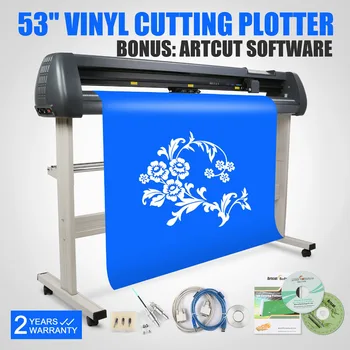 

Vinyl Cutting Plotter Machine 53" Vinyl Cutter Cutting Plotter Machine Artcut Software