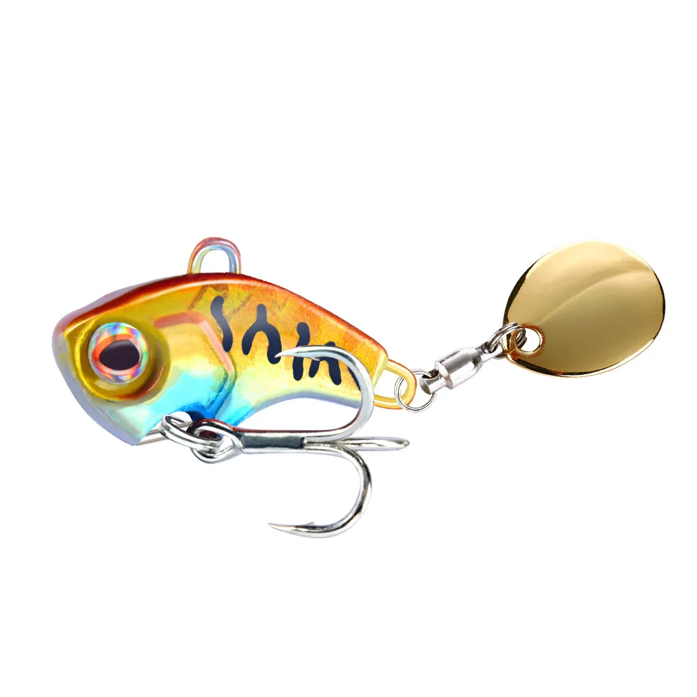 1PCS Rotating Metal VIB 9g/13g/16g/22g Wobbler Fishing Lure Sequins Tail Spinner Sinking Baits Spoon Crankbait Fishing Tackle 1PCS Rotating Metal VIB 9g/13g/16g/22g Wobbler Fishing Lure Sequins Tail Spinner Sinking Baits Spoon Crankbait Fishing Tackle