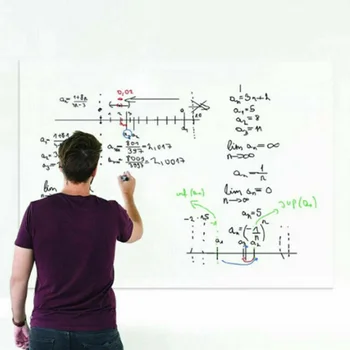 

Reusable Roll Up Black/White Board Stickerboard Drawing Painting Board SP99