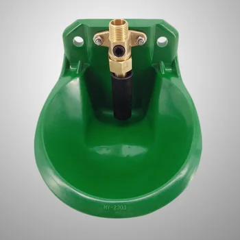 

1pc Drinking Bowl Sturdy Automatic Livestock Farm Plastic Water Bowl Outlet Bowl Water Trough Tools for Goats Pigs