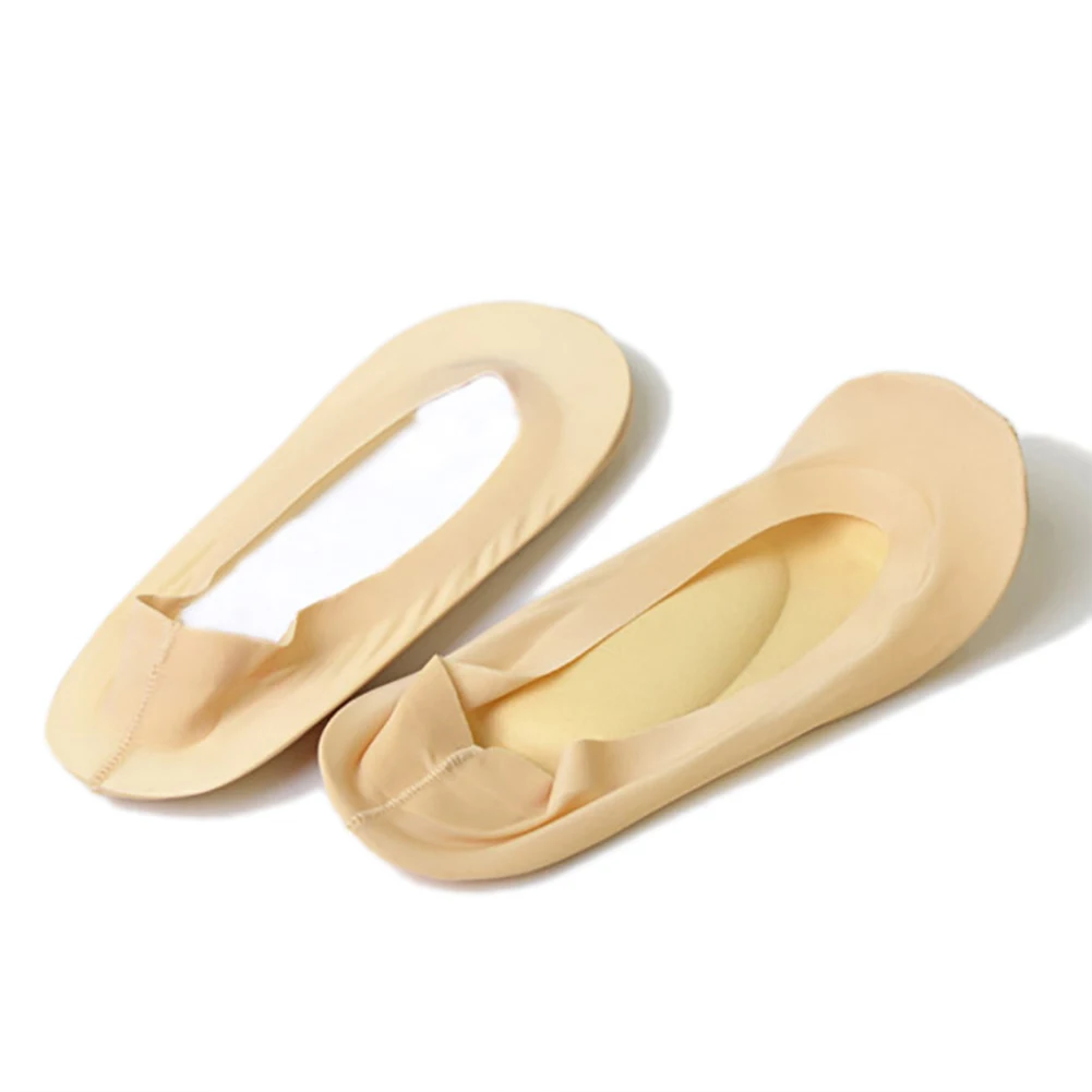 Arch Support 3D Socks Foot Massage Health Care Women Summer Autumn Female Socks JL - Цвет: light beige