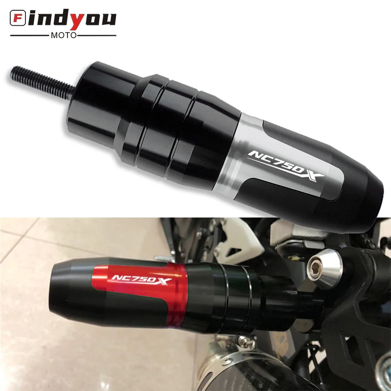 For Honda NC750X NC 750X NC750 X S Motorcycle CNC Accessoires Falling protection Exhaust Slider Crash pad protector with logo | Автомобили