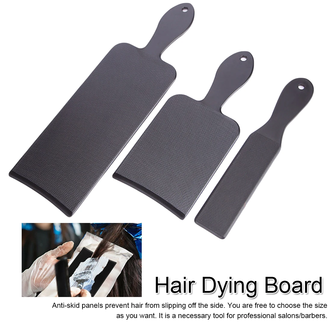 Pro Hair Dying Board for DIY Hairdressing Pick Coloring Styling Salon Tools Hairdressing Supplies Barber Accessories 1pcs