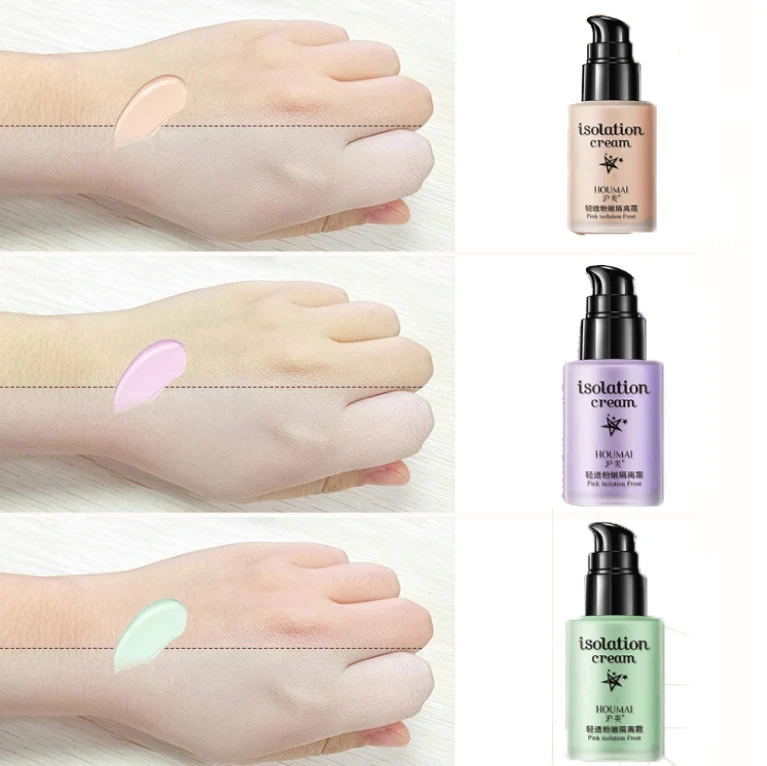 Корректирующий крем для лица базовый праймер макияж консилер - Цена: 