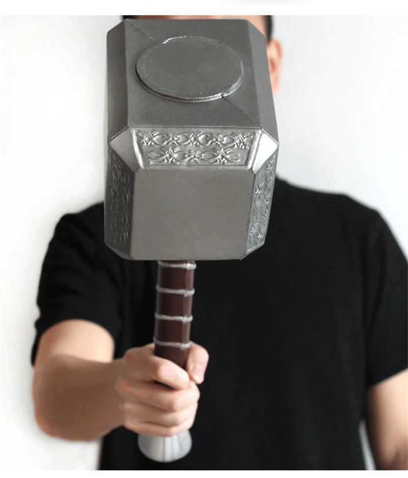 Мстители эндгейм Тор молот Капитан Америка Косплей Mjolnir Marvel супергерой оружие PU реквизит 44 см 1:1 Тип