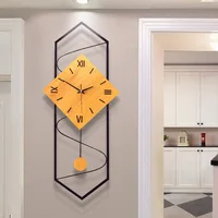 Nordic Minimalist Creative Wall Clock Modern Home Living Room Mute Clock Fashion Personality Art Decoration Quartz Clock Gift 2