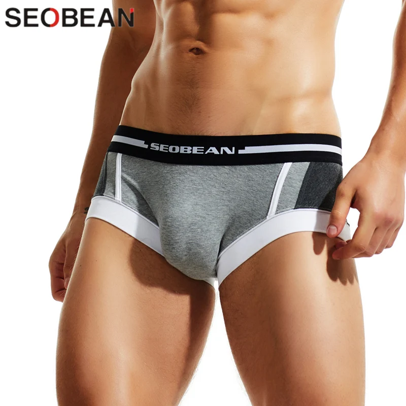 

SEOBEAN Sexy Men's Underwear Boxer Shorts Breathable Fashion Underpants Boxers For Man