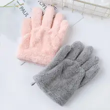 Перчатки для сушки волос поглотитель из микроволокна перчатки ультра мягкая перчатка полотенце для девушек женщин