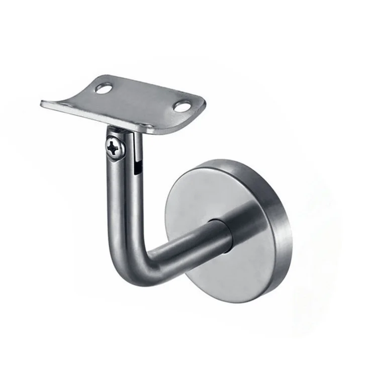 

Rail Handrail Bracket Stainless Steel Wall Mounted 60*100mm 5pcs Hardware Balustrade Banister Shower Equipment Tools