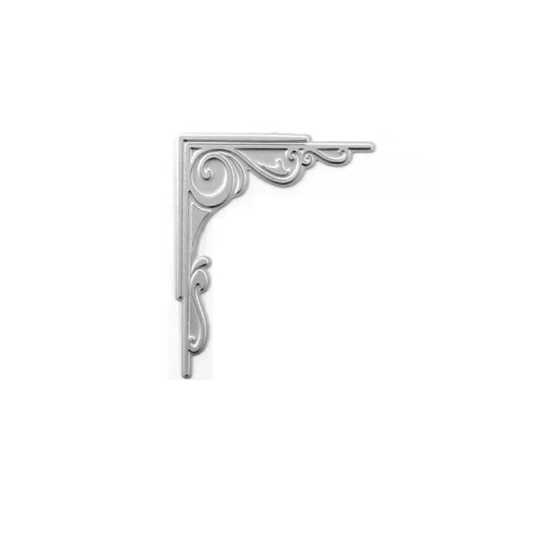 Прямоугольный элегантный кружевной узор Угловое украшение Горячие тарелки из