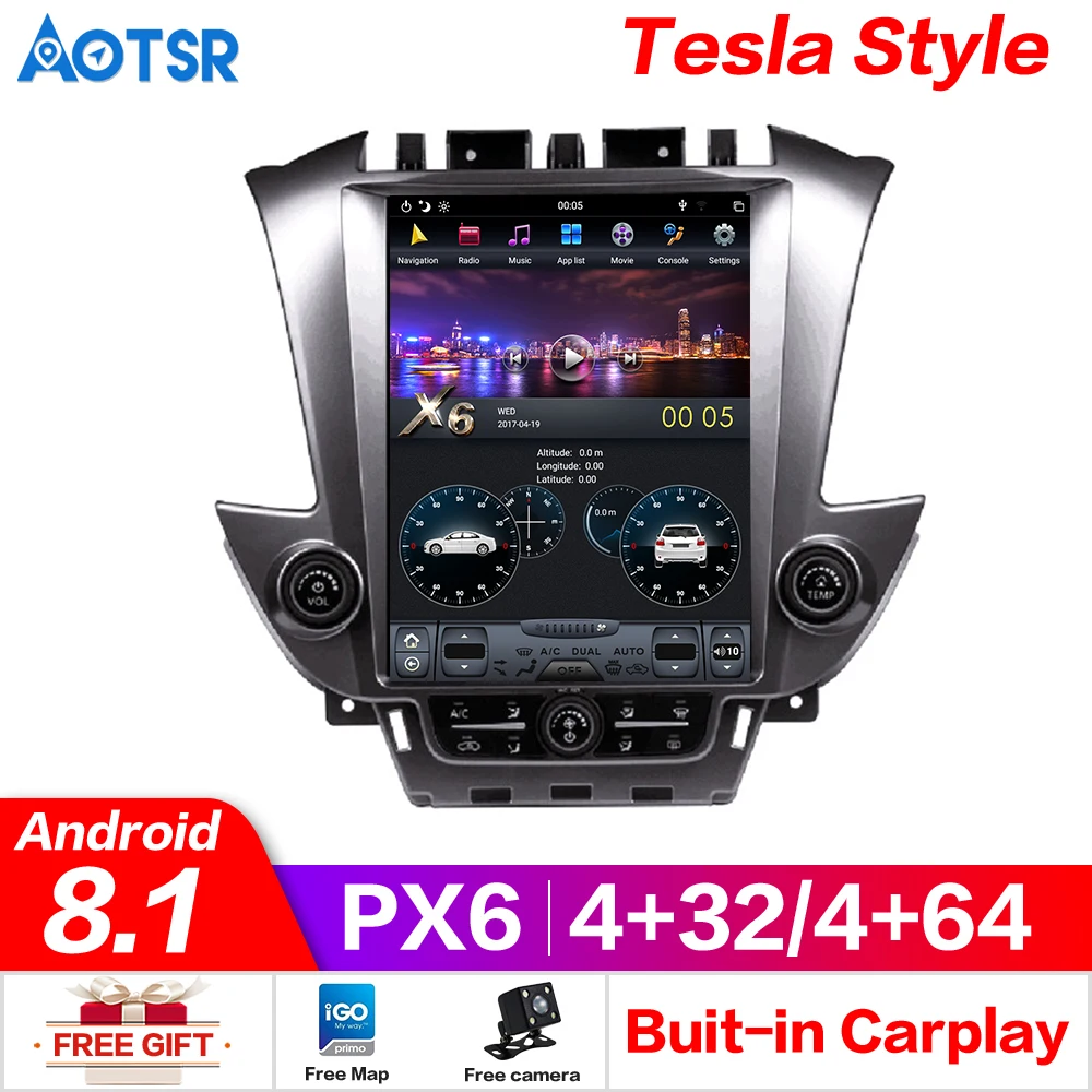 Discount Android9.0 4GB 64GB Car Radio gps Navigation For GMC Yukon Chevrolet Tahoe Suburban 2015 16 17 headunit multimedia tape recorder 0