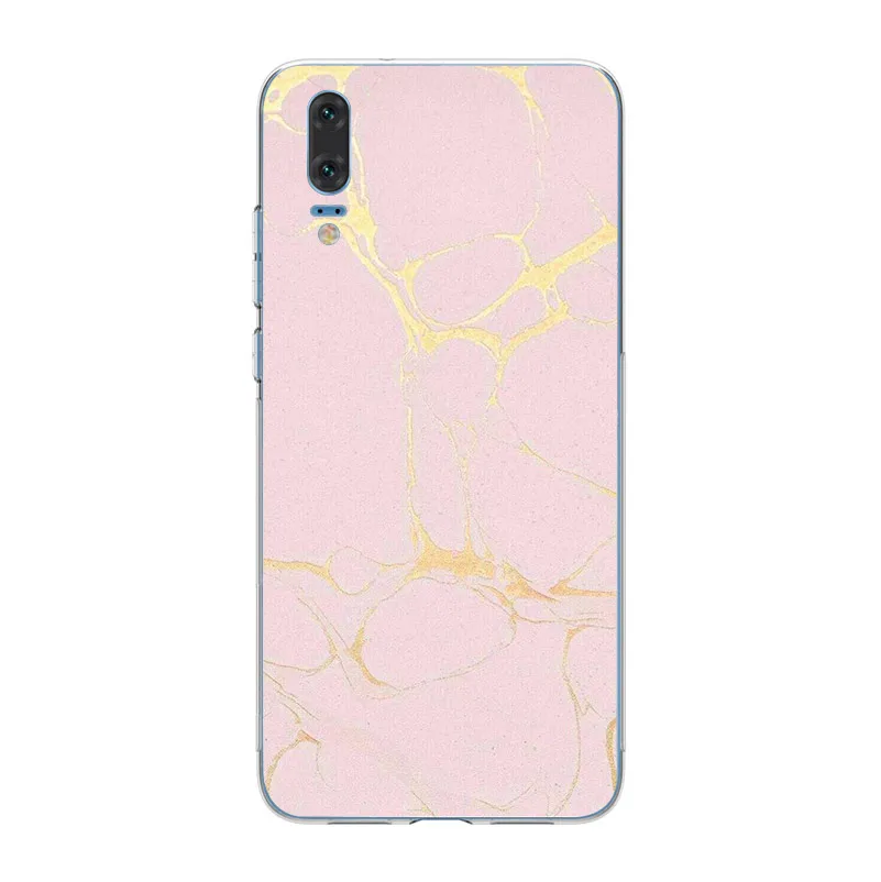 Ciciber мраморный для Huawei P20 P30 P10 P9 P8 Lite Pro Plus 2017 мягкие чехлы телефонов из ТПУ Mate 20 10 9 X