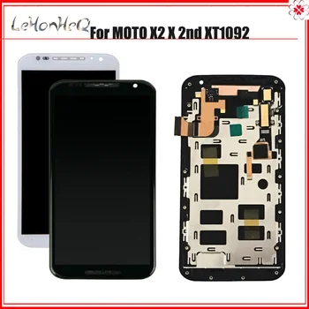 

LCD For Motorola Moto X2 5.2" LCD Display Touch Screen With Frame Digitizer For Moto X2 XT1092 XT1095 XT1097 Replacement LCD