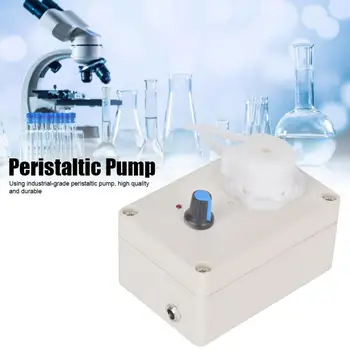 

AB21 110-240V Industrial Peristaltic Liquid Pump Adjustable Flow rate Dosing Pump 1ml/min to 250ml/min Electric Peristaltic Pump