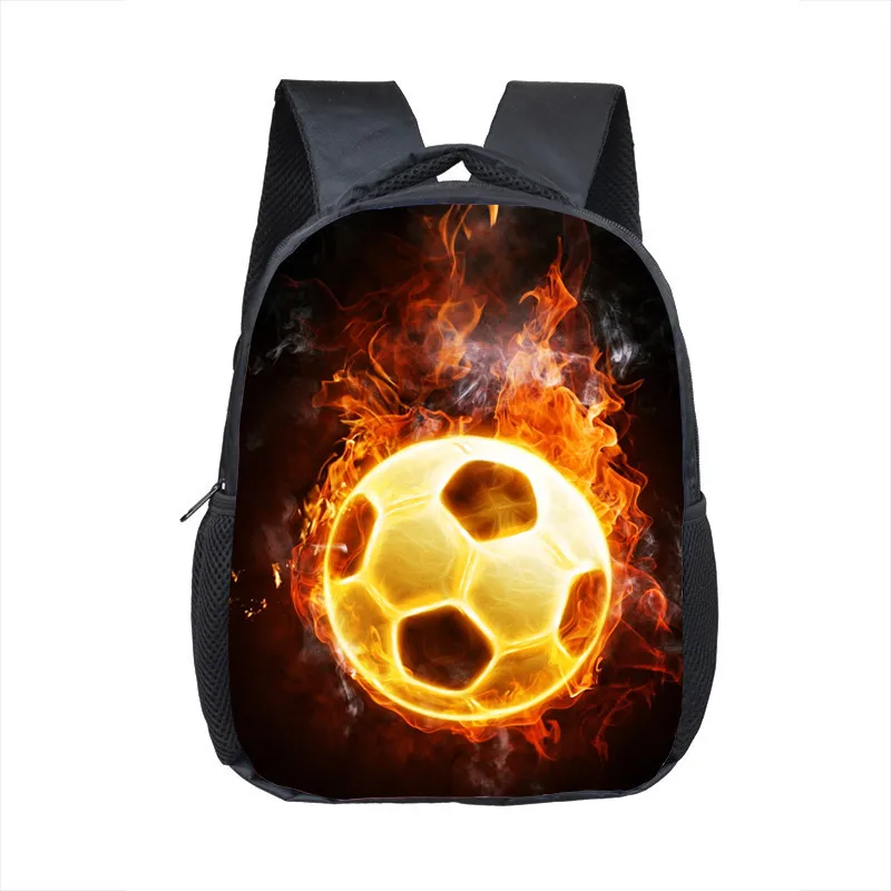 12 дюймов крутой Soccerly / Footbally школьный рюкзак с принтом школьные сумки для детей