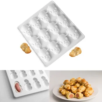 

Silikon 3D Schimmel Schwein Muster Fondantform Kuchen DIY Schokolade BackformNew Arrive Home Decor