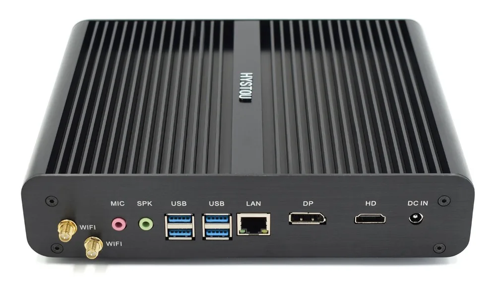 Kaby Lake 8550U NUC Intel Core i7 Barebone 7500U 6500U для игровых мини-ПК без вентилятора, Windows 10 HTPC tv КОРПУС HD4K Настольный микрокопьютер