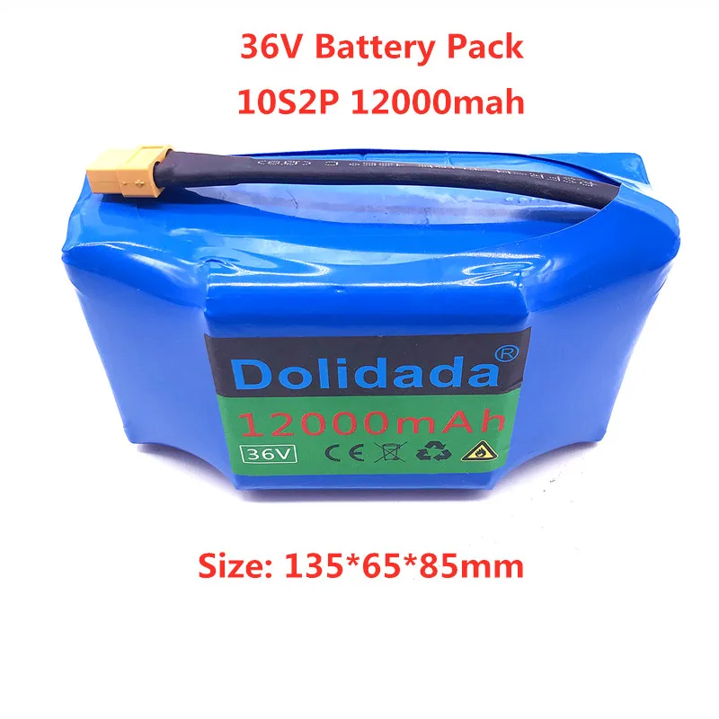 

Balanced Scooter 36 V 12ah, 10s2p 36 V 12000 MAH Battery Pack, Automotive Battery, Prote 18650 Power battery pack