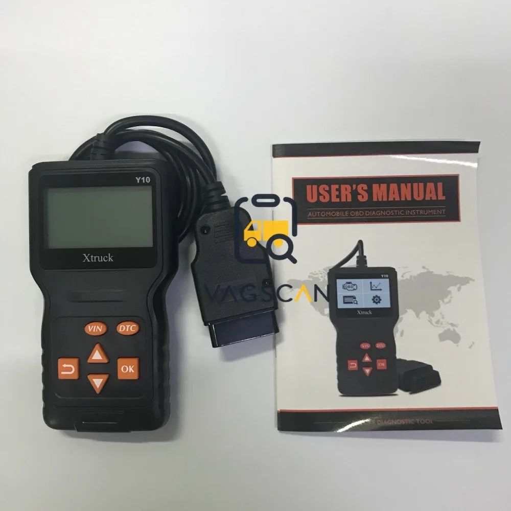 Автомобильный OBD2 сканер obd2 код ридер Авто диагностический инструмент OBD 2 автомобиля диагностический двигатель код ридер Y10