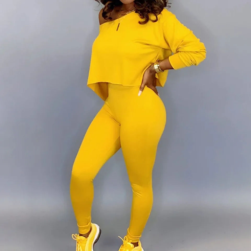 yellow pullover outfit