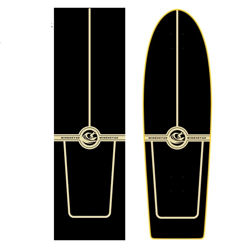880x270 MM Emery Waterproof Skateboard Sand Paper Grip Tape Self Adhesive Longboard Tape