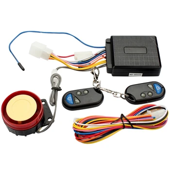 

Off-Road Motorcycle ATV Accessories Universal 12V Anti-Theft Device Alarm Two-Way One-Key Start With Extension Cable