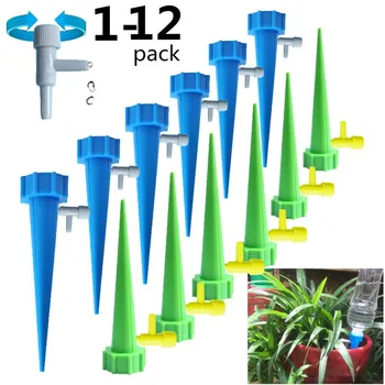 

-/12/PCS Self-contained Auto Drip Irrigation Watering System Automatic Watering Spike for Plants Flower Indoor Household yoys