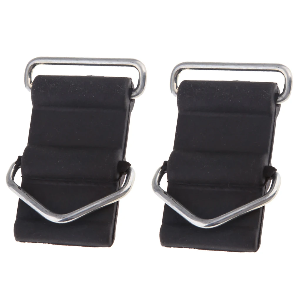 2Pcs Fuel Gas Tank Hold Down Fitting Band Strap for Yamaha PW50 Peewee50