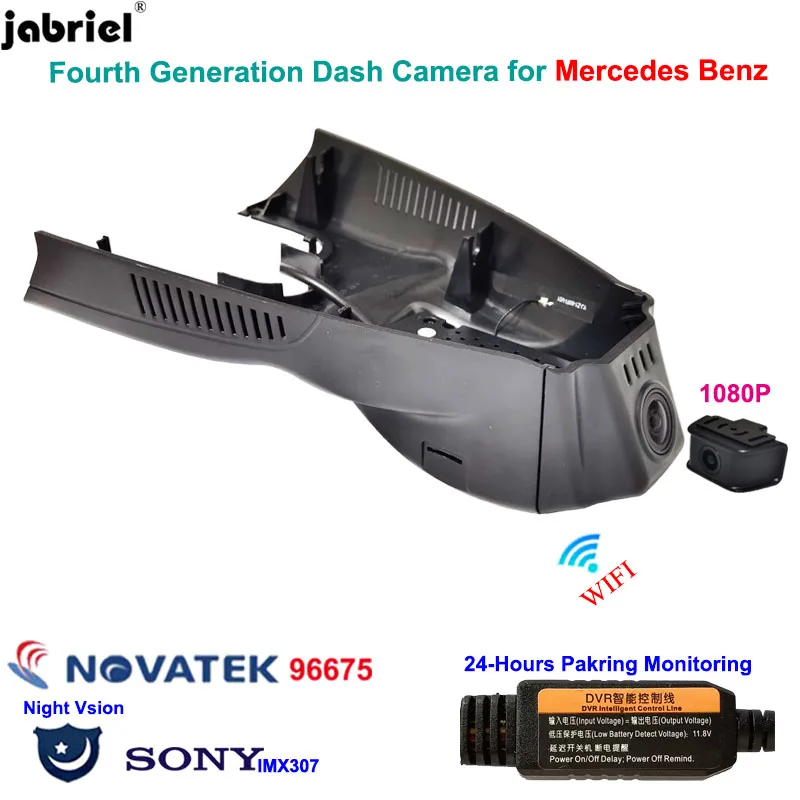 

for Mercedes Benz CLA w117 for Mercedes Benz GLA x156 for Benz A Class w176 w177 Full HD Night Vision 24 Car Dvr Camera Dash Cam