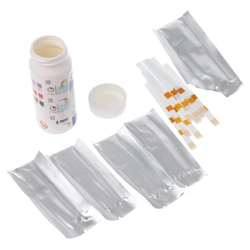 

50pcs/1 bottle ​1 Bottle 3in1 PH Test Strips 1 Bottle Cleaning Tablets Brand new