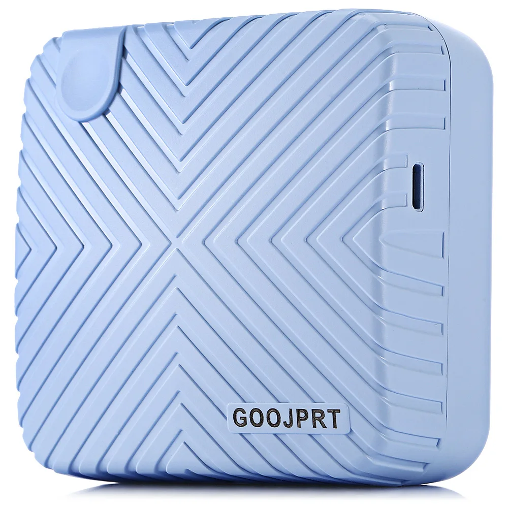 GOOJPRT P6 58 мм карманный мини-фотопринтер портативное приложение беспроводной Bluetooth Термальный чековый стикер этикетки Билла USB порт Impresoras