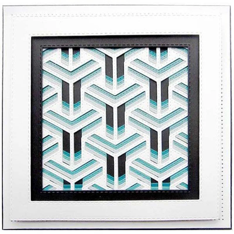 Cubesd Background Metal Cutting Dies Stencil For Cards Making Decorative Diy Scrapbooking Photo Paper Cards Crafts New Dies