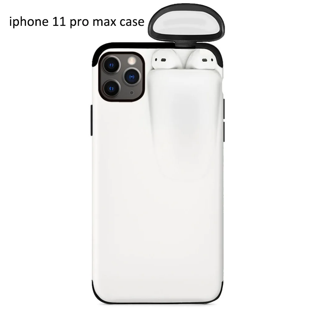 Конструкция «2 в 1 чехол из ТПУ и силикона с совместимый IP и для AirPods ящик для хранения с защитой от падения Анти-Царапины модные 55g мобильного телефона чехол