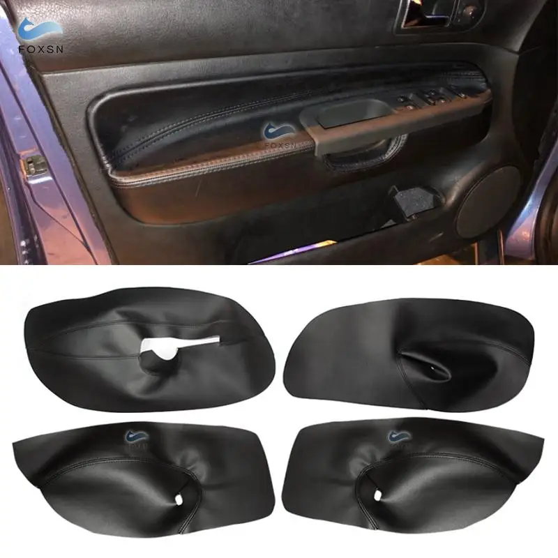 Lhd / Rhd Solo 4 Porte Auto Per Vw Golf 4 Mk4 Bora Jetta 1998 - 2005 Pannello Bracciolo Porta Rivestimento In Pelle Microfibra