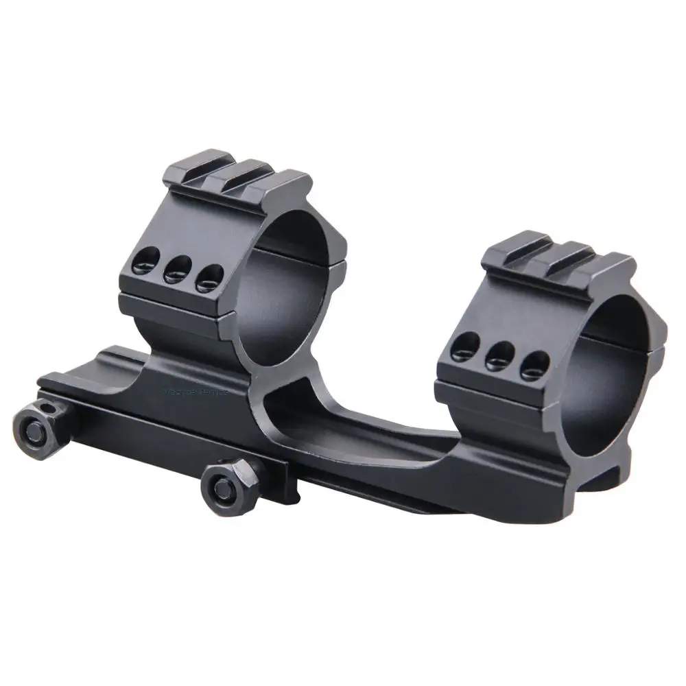 Тактическая оптика Vector Optics 35 мм цельный прицел крепление на Вивер два кольца с