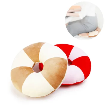 

Simanfei Seat Chair Cushion Cotton Travel Pillow Soft Velvet Thick Pad Office Red Sofa Bed Decoration Round Ring Floor Pillows